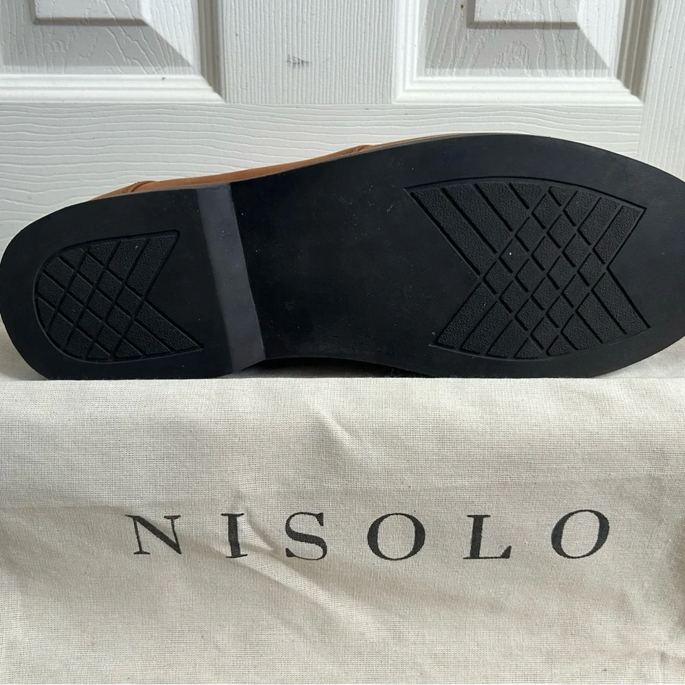 Nisolo Brown Chukka Boots Suede Leather Lace-Up - Picture 3 of 7